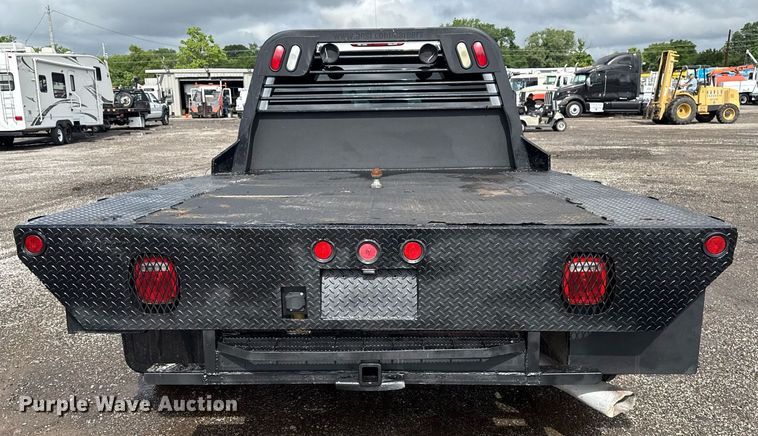 image for item EG5900 2010 Chevrolet Silverado 3500HD Crew Cab flatbed pickup truck