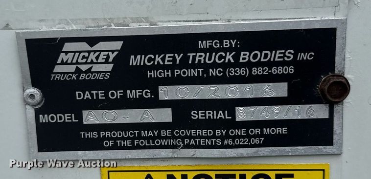 image for item EG5913 2017 Isuzu NRR box truck