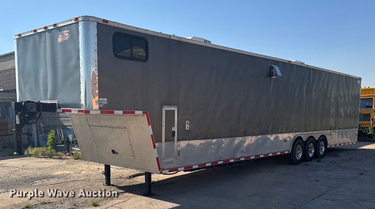 image for item EG6588 2015 Freedom Trailers toy hauler camper