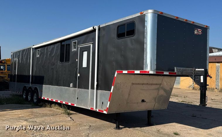 image for item EG6588 2015 Freedom Trailers toy hauler camper