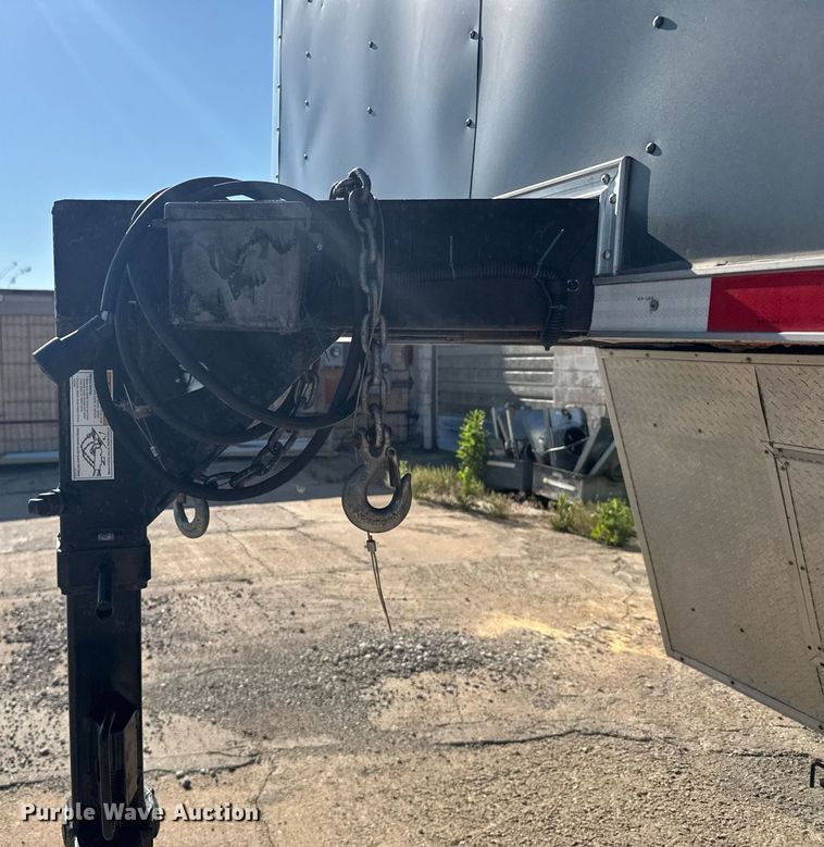 image for item EG6588 2015 Freedom Trailers toy hauler camper