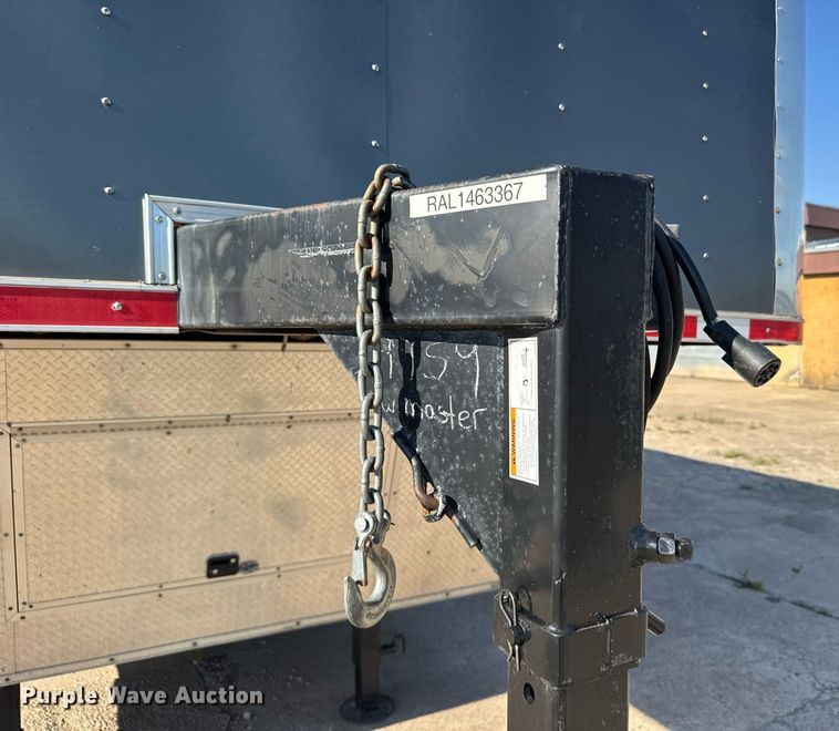 image for item EG6588 2015 Freedom Trailers toy hauler camper