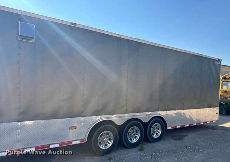 image for item EG6588 2015 Freedom Trailers toy hauler camper