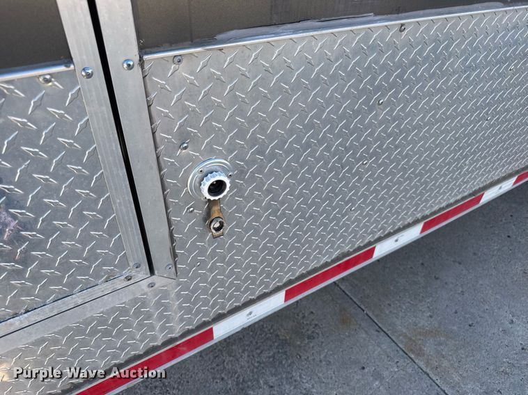 image for item EG6588 2015 Freedom Trailers toy hauler camper