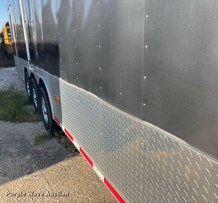 image for item EG6588 2015 Freedom Trailers toy hauler camper