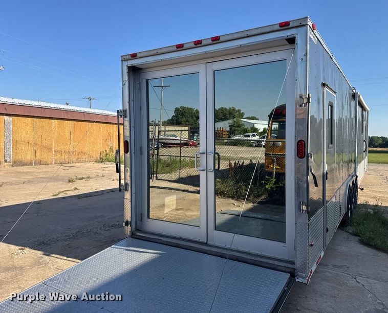 image for item EG6588 2015 Freedom Trailers toy hauler camper