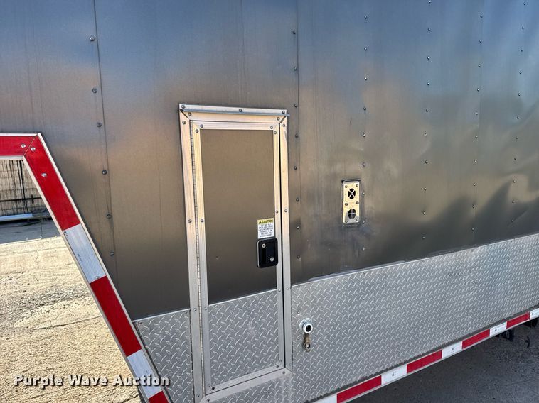 image for item EG6588 2015 Freedom Trailers toy hauler camper