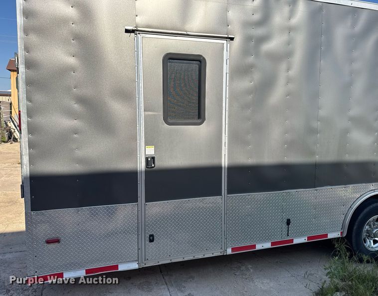 image for item EG6588 2015 Freedom Trailers toy hauler camper