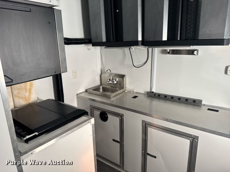 image for item EG6588 2015 Freedom Trailers toy hauler camper