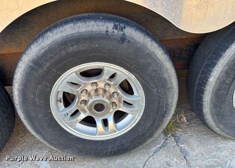 image for item EG6588 2015 Freedom Trailers toy hauler camper