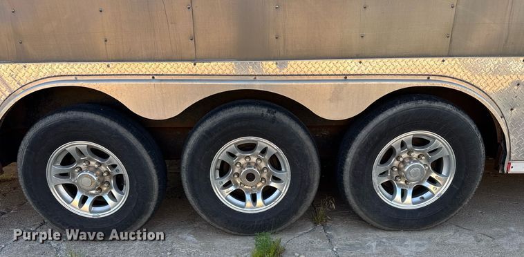 image for item EG6588 2015 Freedom Trailers toy hauler camper