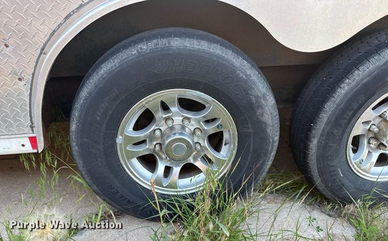 image for item EG6588 2015 Freedom Trailers toy hauler camper