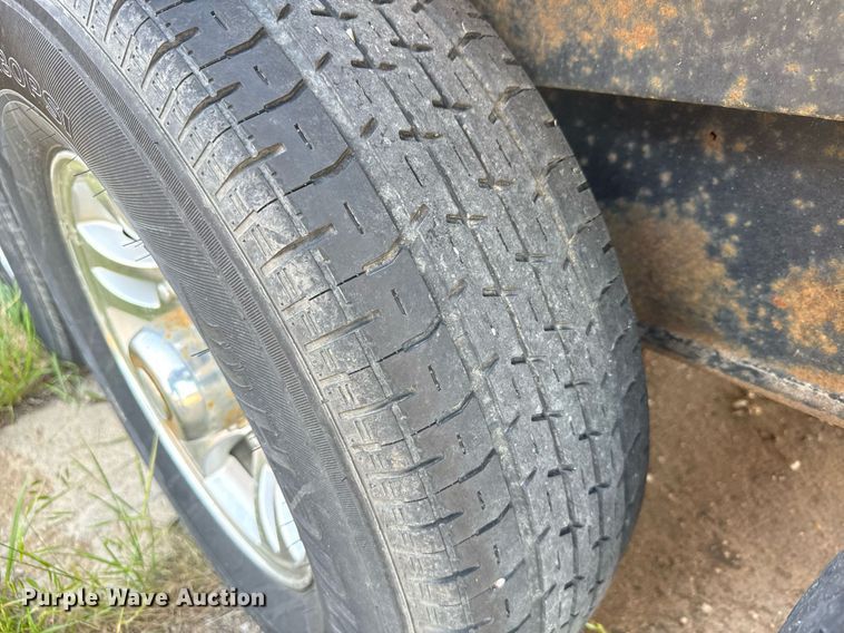 image for item EG6588 2015 Freedom Trailers toy hauler camper