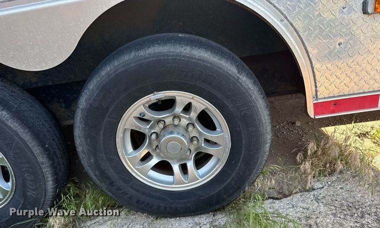 image for item EG6588 2015 Freedom Trailers toy hauler camper