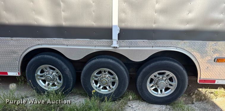 image for item EG6588 2015 Freedom Trailers toy hauler camper