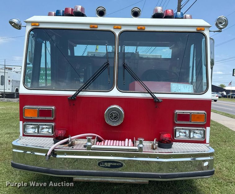 image for item EG8084 1986 Federal Motors Inc pumper fire truck