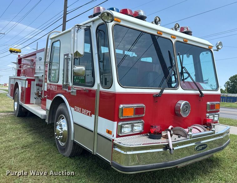 image for item EG8084 1986 Federal Motors Inc pumper fire truck