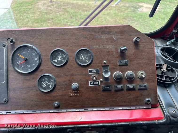 image for item EG8084 1986 Federal Motors Inc pumper fire truck