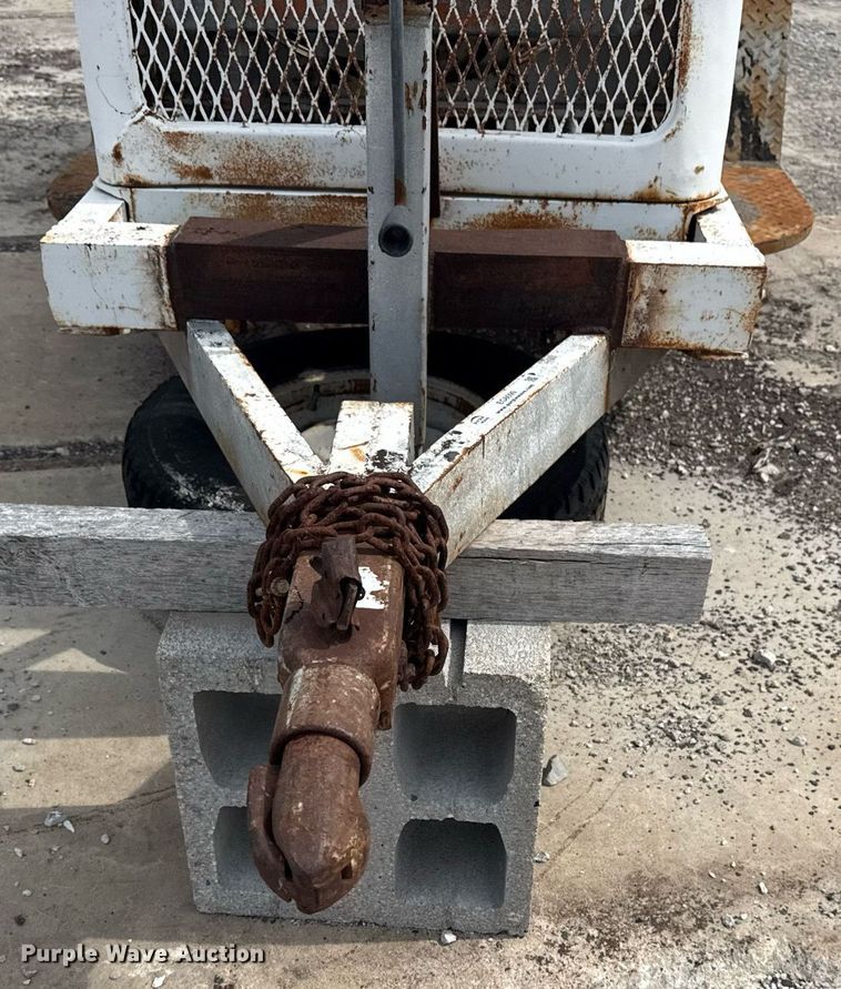 image for item EG8099 Shop built pump trailer 