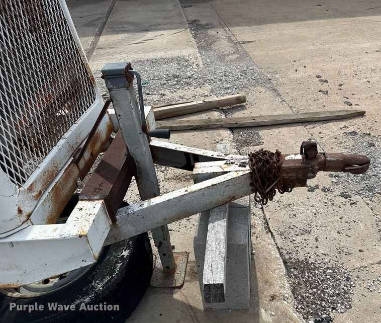 image for item EG8099 Shop built pump trailer 