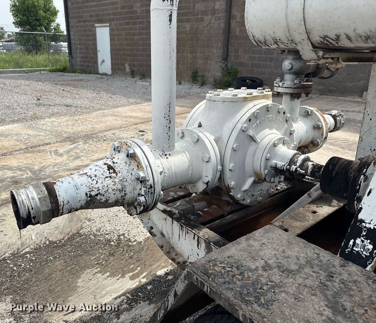 image for item EG8099 Shop built pump trailer 