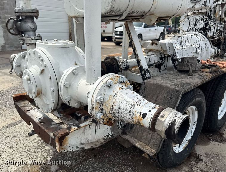 image for item EG8099 Shop built pump trailer 