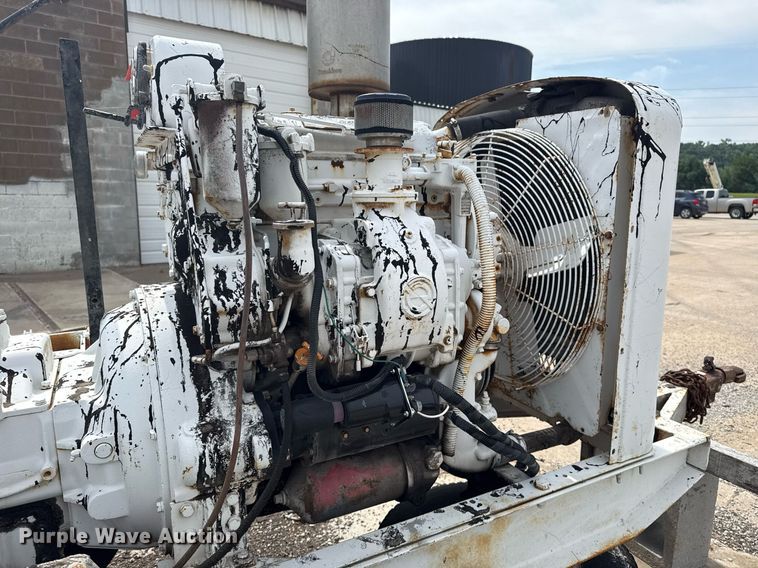 image for item EG8099 Shop built pump trailer 