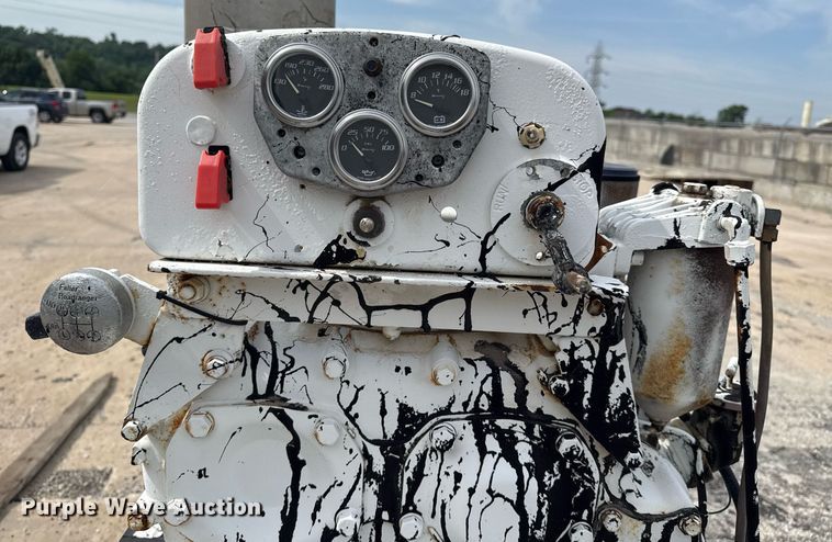 image for item EG8099 Shop built pump trailer 