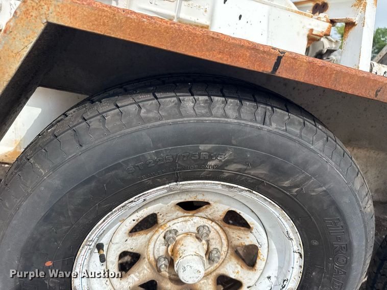 image for item EG8099 Shop built pump trailer 