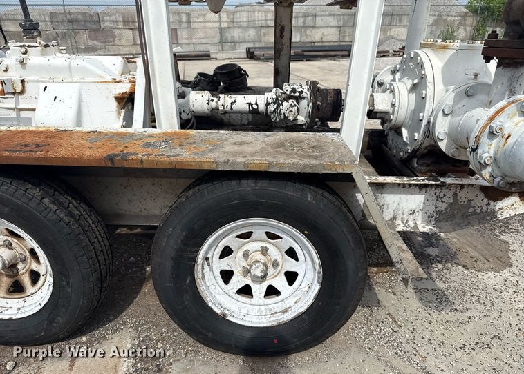 image for item EG8099 Shop built pump trailer 