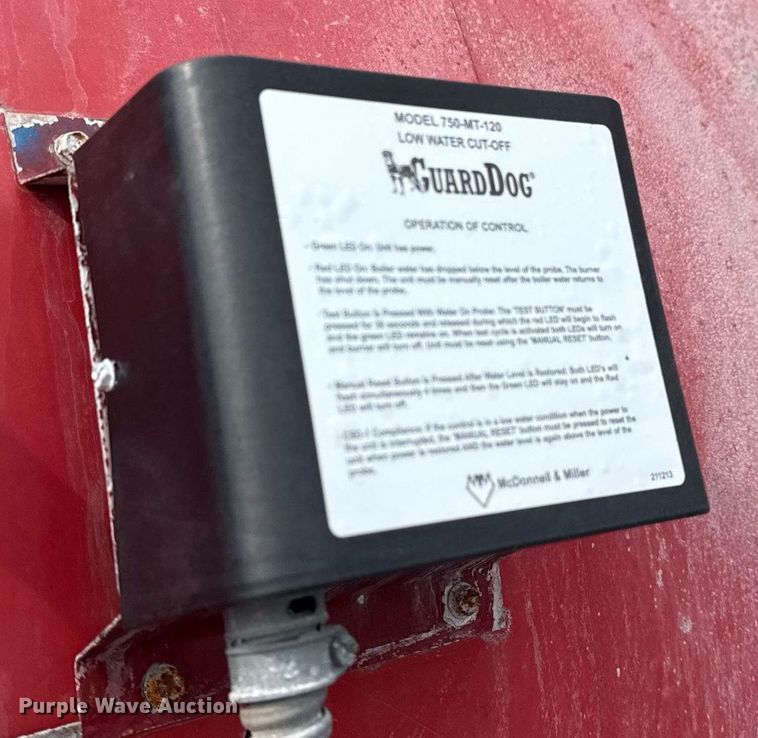 image for item EG8102 Boiler tank