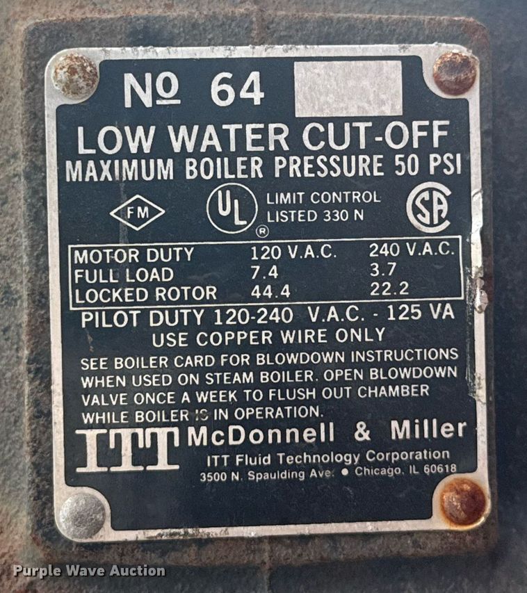 image for item EG8103 Boiler tank