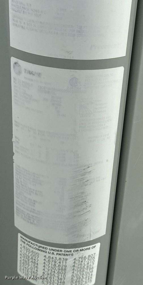 image for item EG8105 Trane AC unit