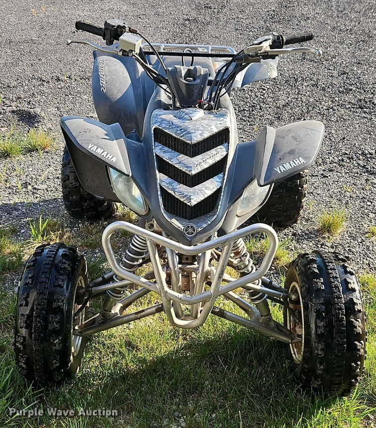 image for item EJ0113 2005 Yahama Raptor 660R ATV
