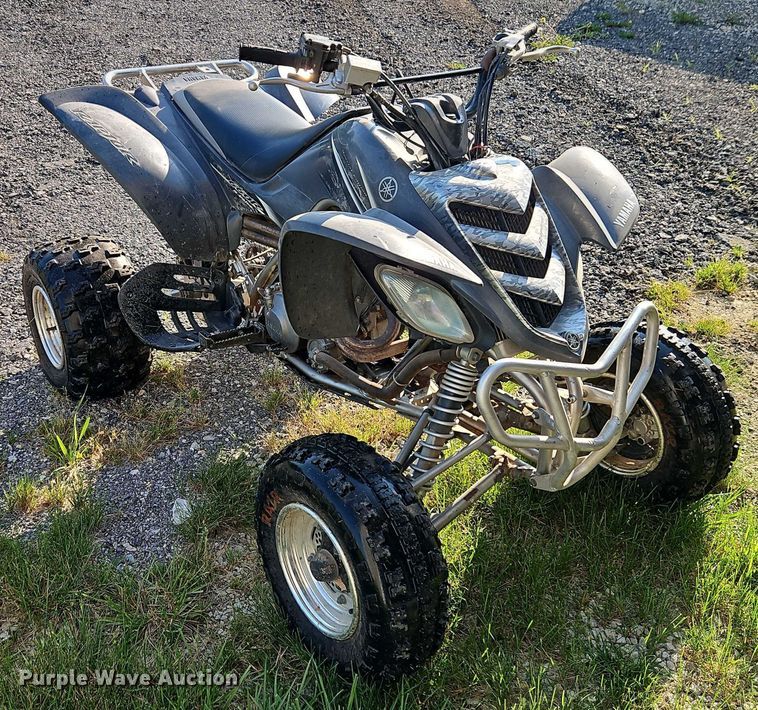 image for item EJ0113 2005 Yahama Raptor 660R ATV