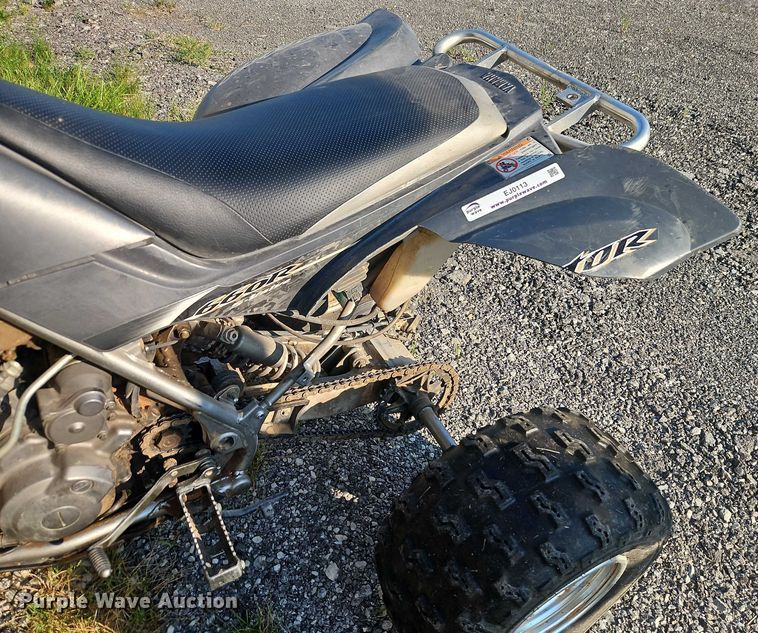 image for item EJ0113 2005 Yahama Raptor 660R ATV