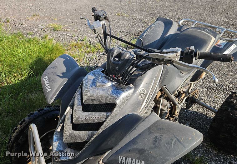 image for item EJ0113 2005 Yahama Raptor 660R ATV