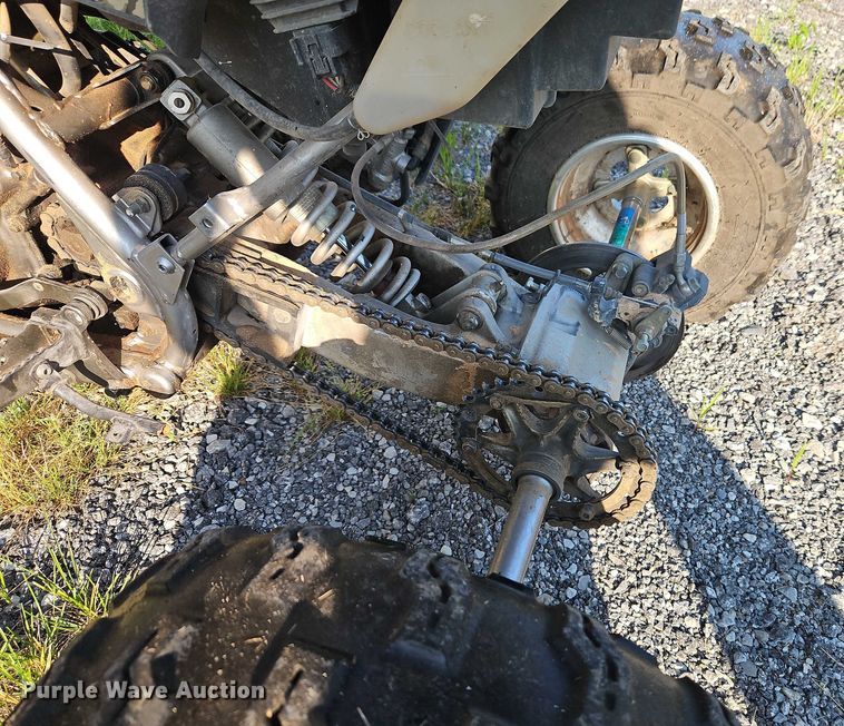 image for item EJ0113 2005 Yahama Raptor 660R ATV