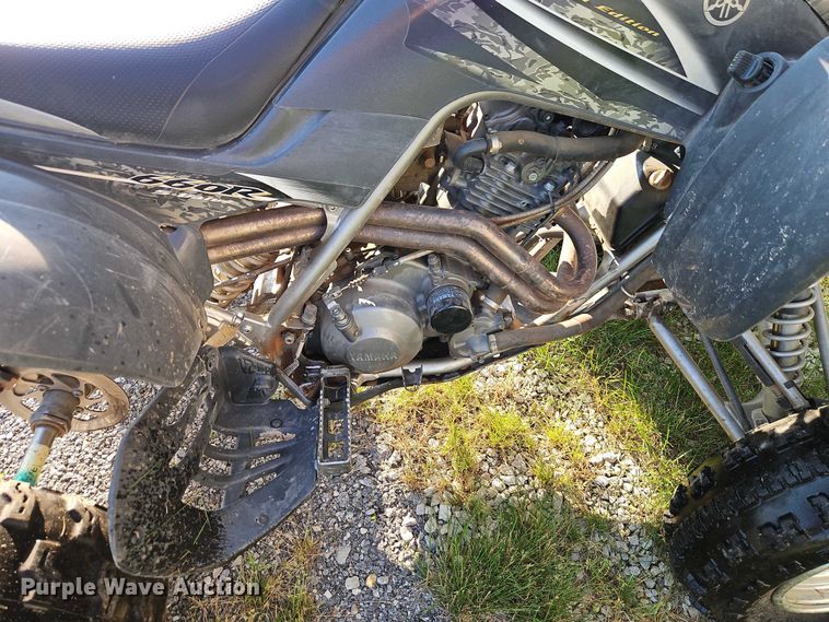 image for item EJ0113 2005 Yahama Raptor 660R ATV