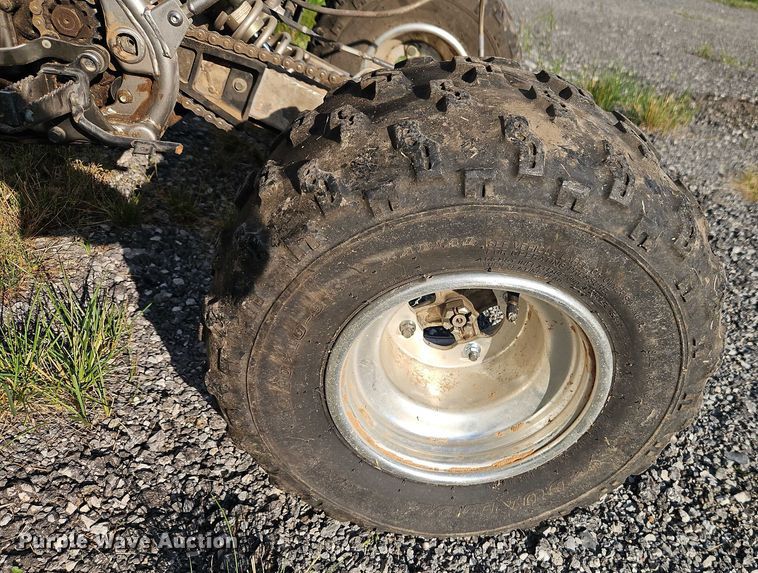 image for item EJ0113 2005 Yahama Raptor 660R ATV