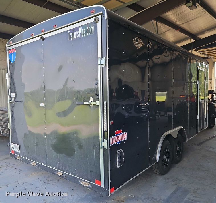 image for item EJ0114 2021 Interstate Load Runner enclosed cargo trailer