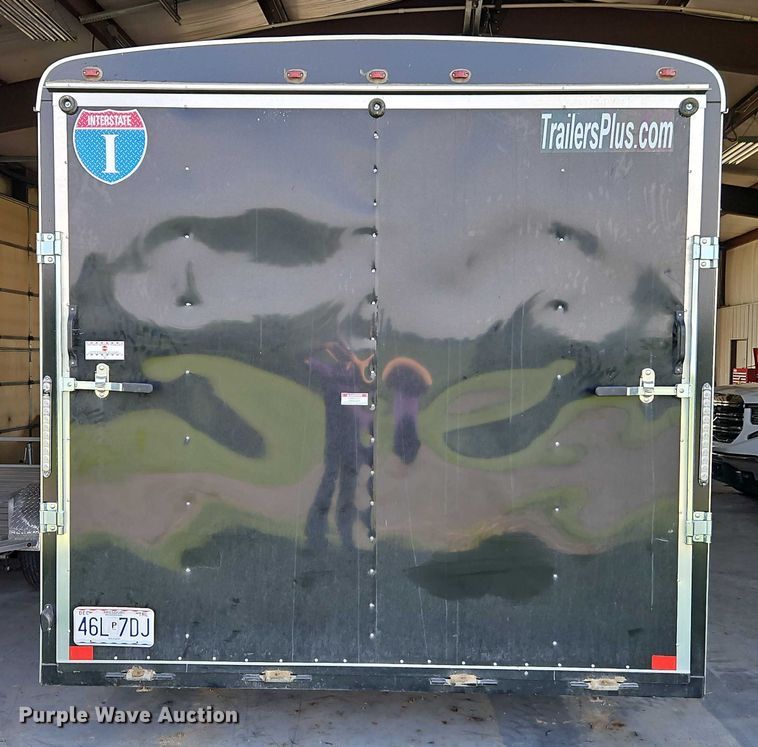 image for item EJ0114 2021 Interstate Load Runner enclosed cargo trailer