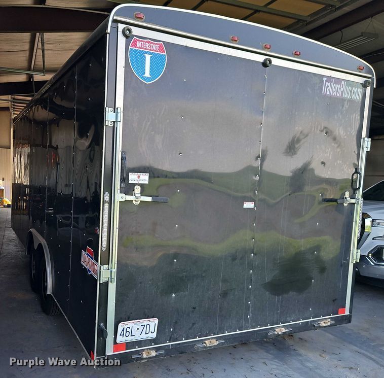 image for item EJ0114 2021 Interstate Load Runner enclosed cargo trailer