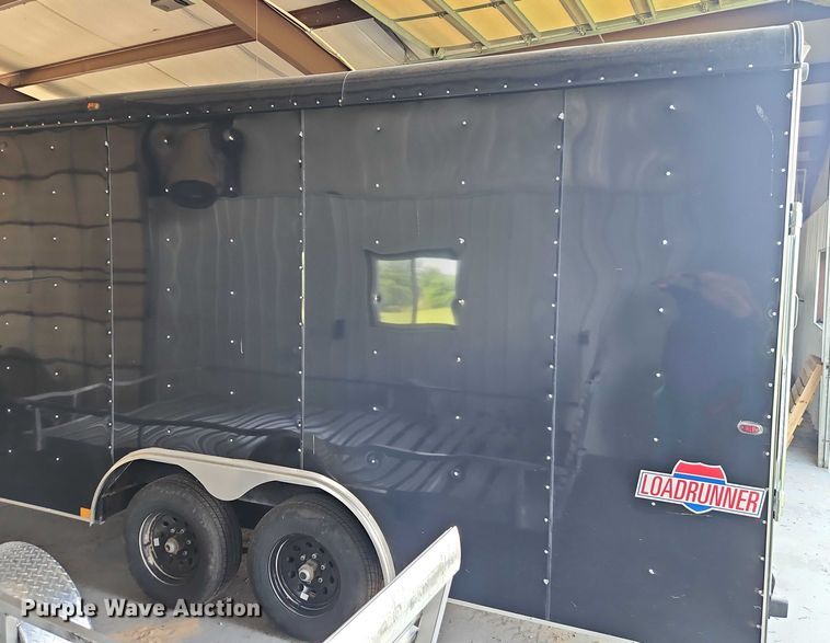 image for item EJ0114 2021 Interstate Load Runner enclosed cargo trailer