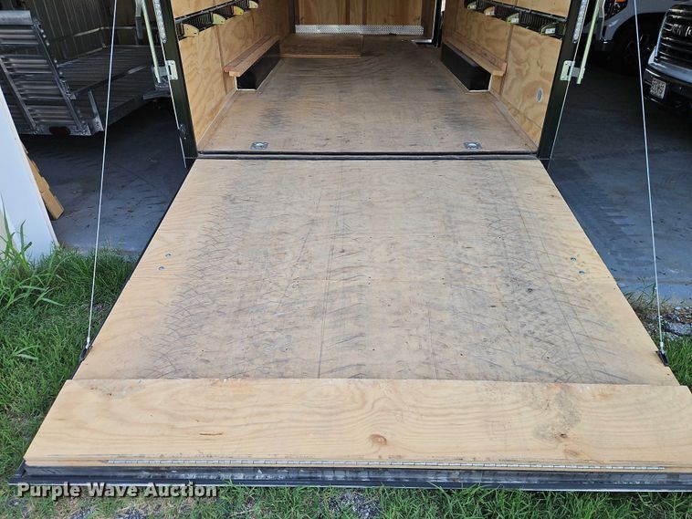 image for item EJ0114 2021 Interstate Load Runner enclosed cargo trailer