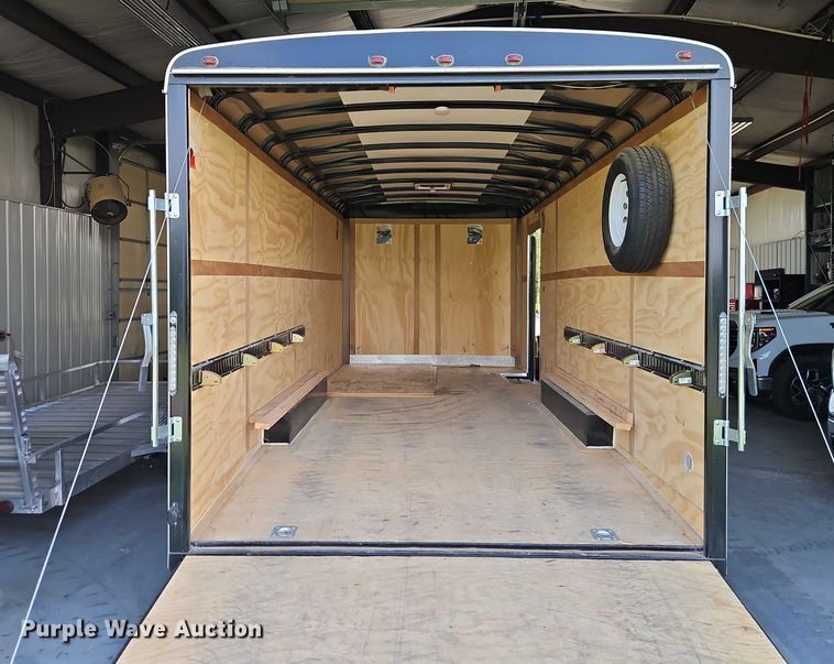image for item EJ0114 2021 Interstate Load Runner enclosed cargo trailer