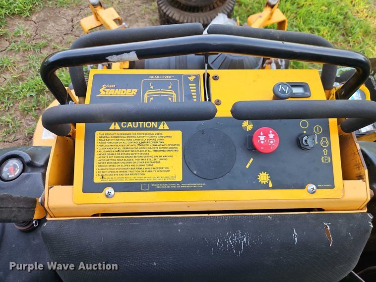 image for item EJ0142 Wright Stander ZTR lawn mower