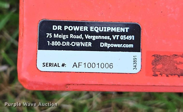 image for item EJ0143 DR Power Equipment pull behind mower