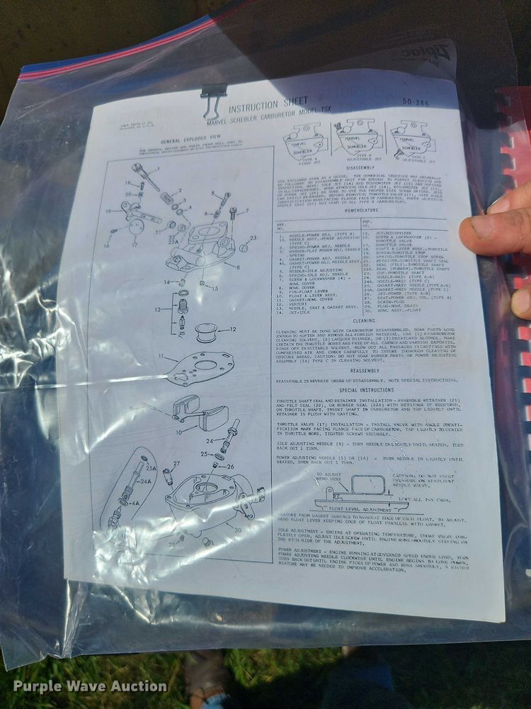 image for item EJ0146 International 2500 Series B tractor