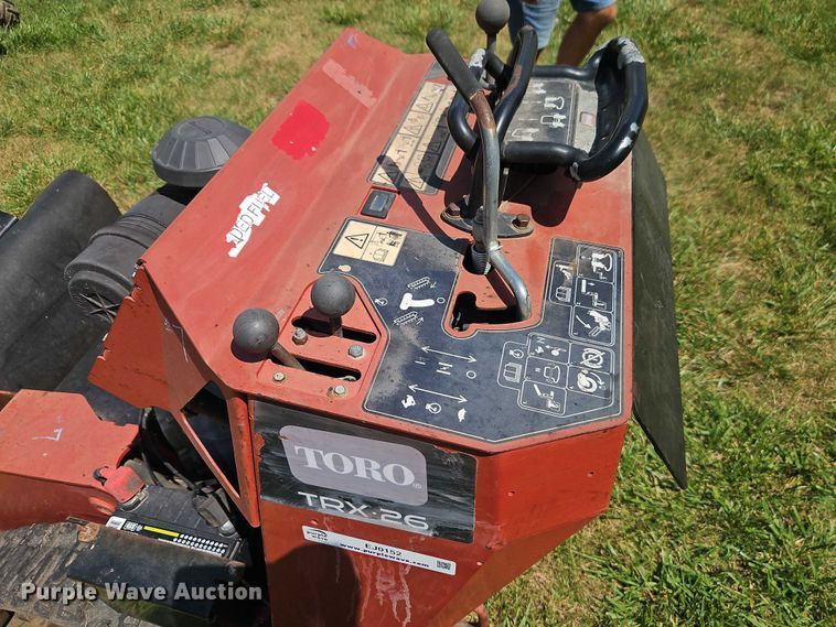 image for item EJ0152 Toro TRX 26 trencher